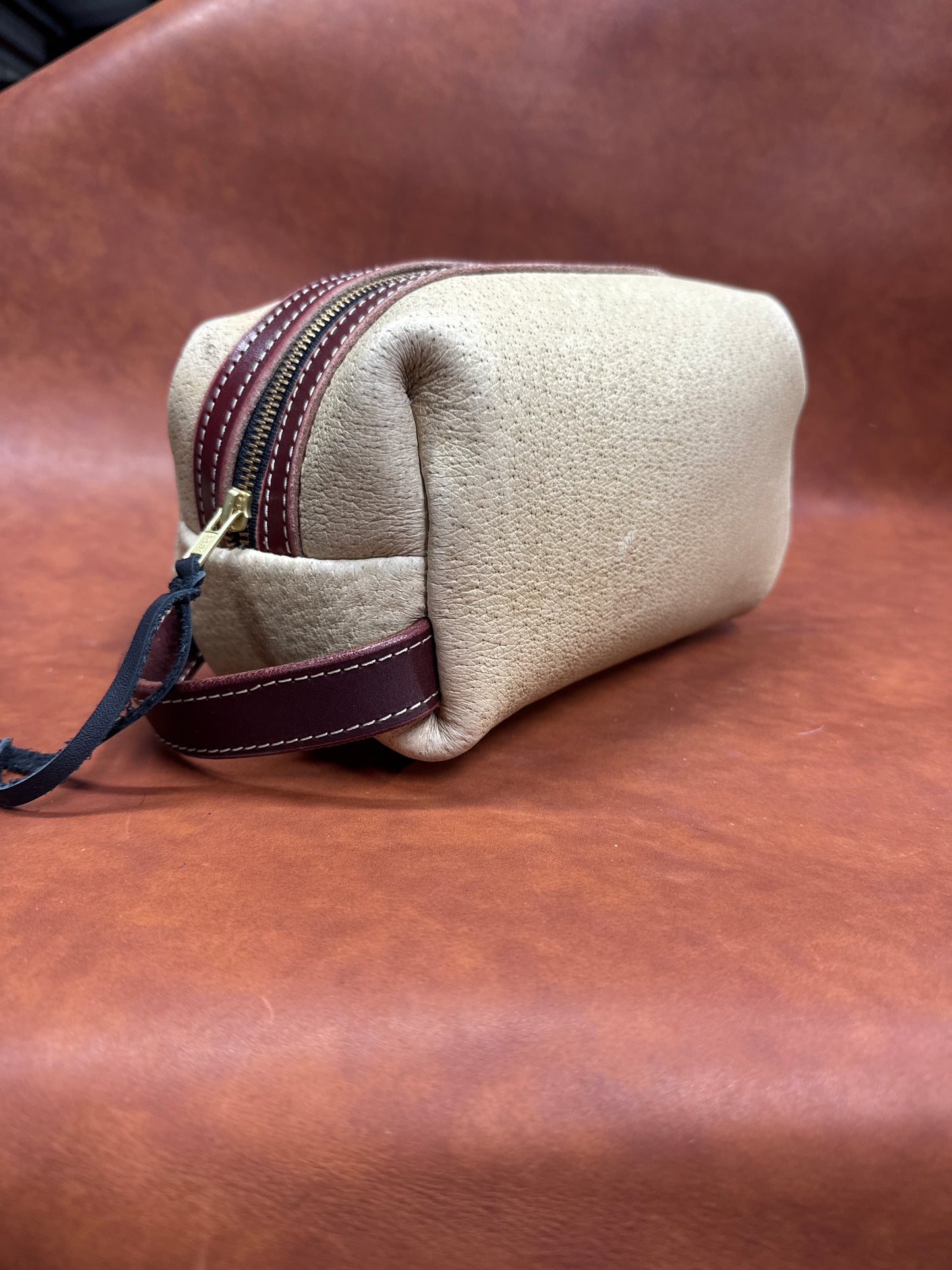 Boar hide bag
