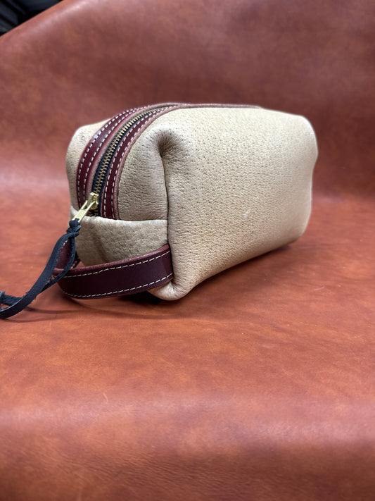 Boar hide bag
