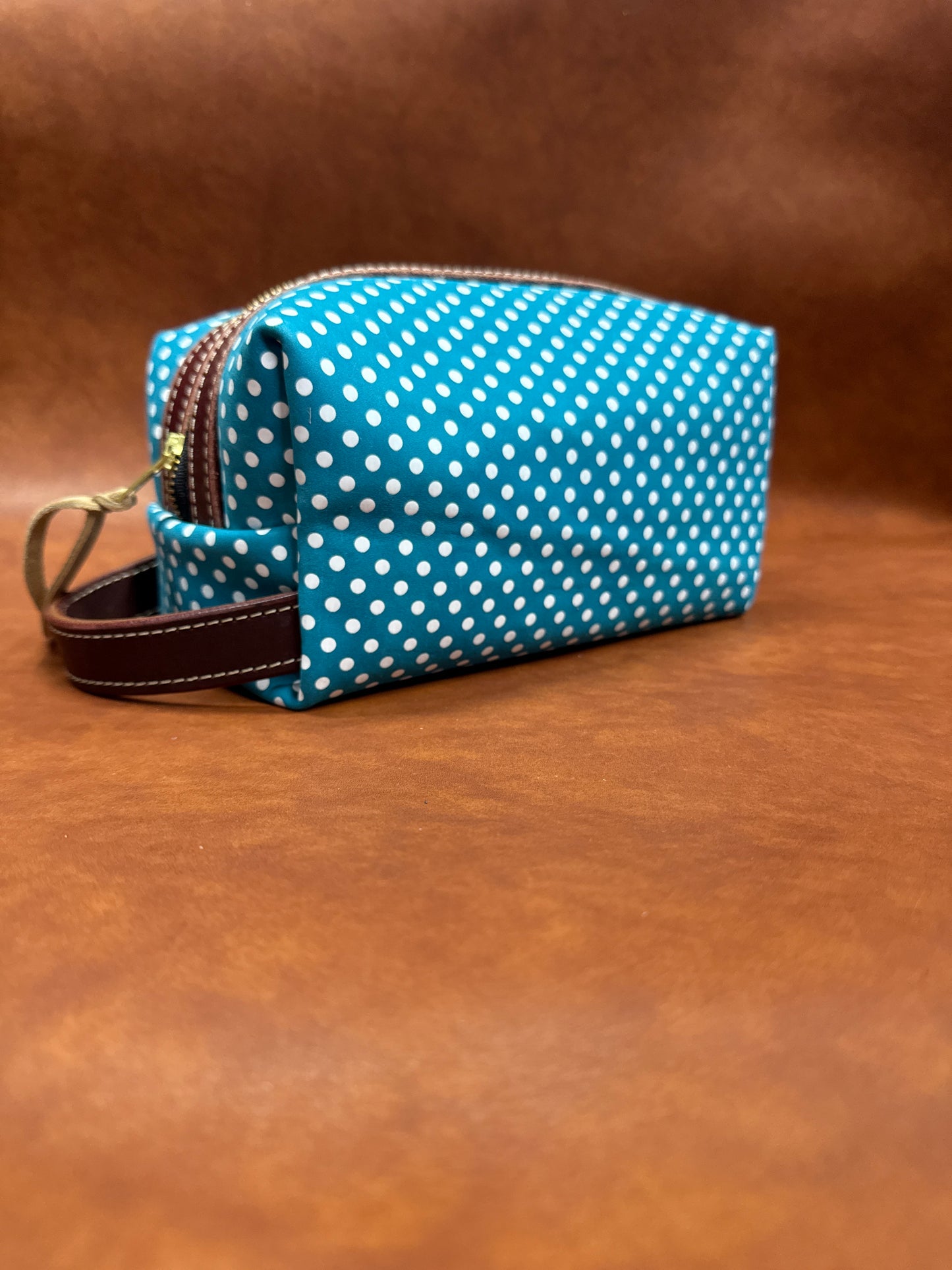Polka dot travel bag