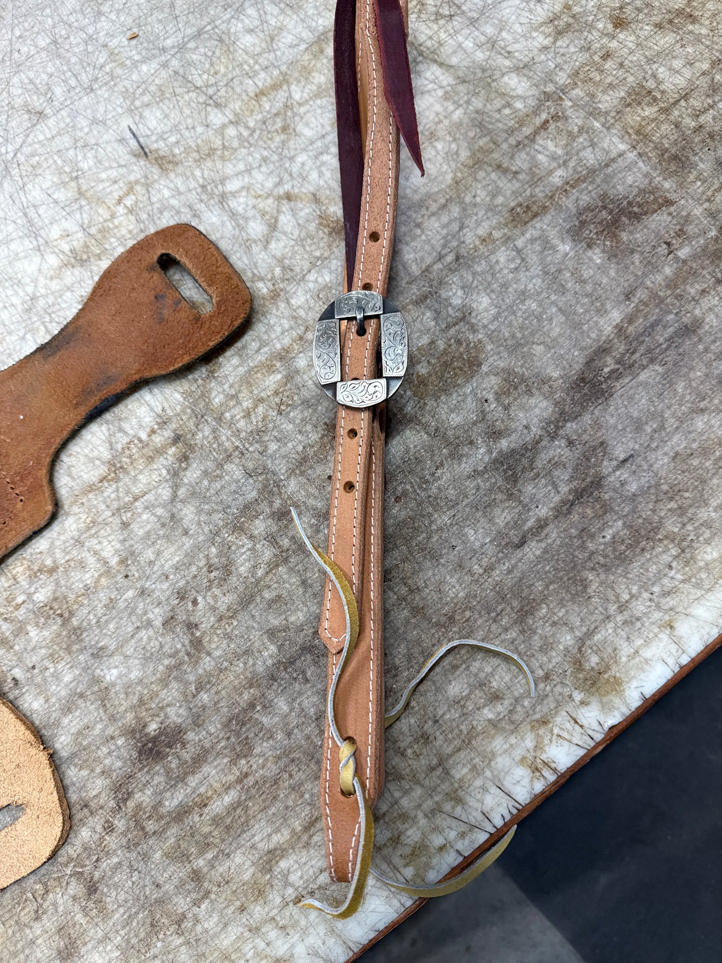 Dan Conway buckle Horny Toad Saddlery
