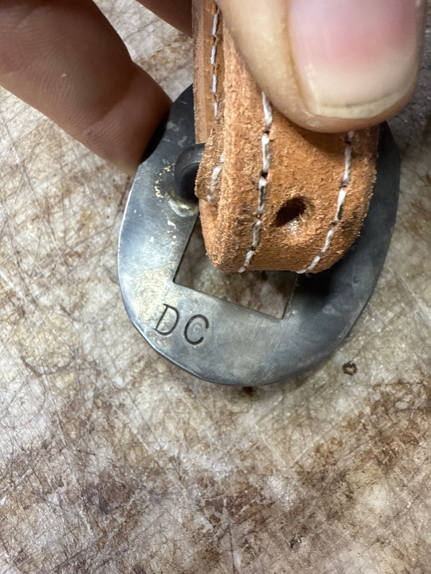 Dan Conway buckle Horny Toad Saddlery