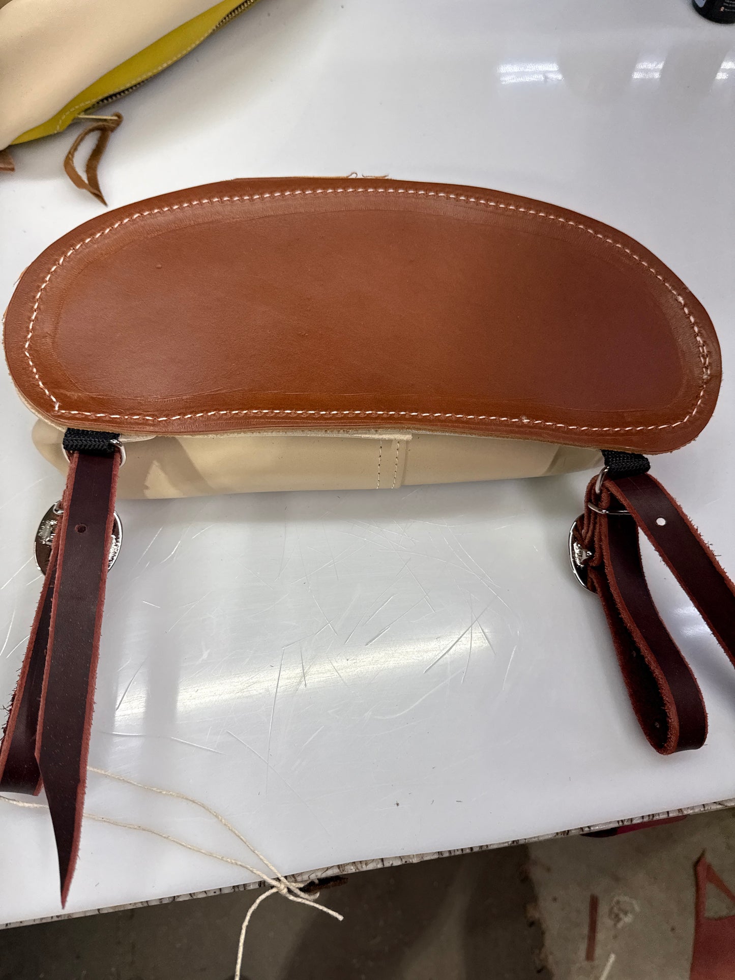 Boar hide bag small