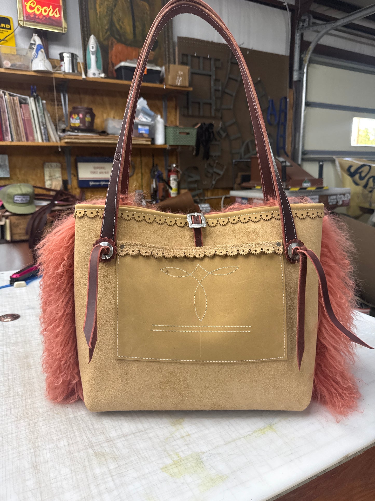 Corral Woolie Tote