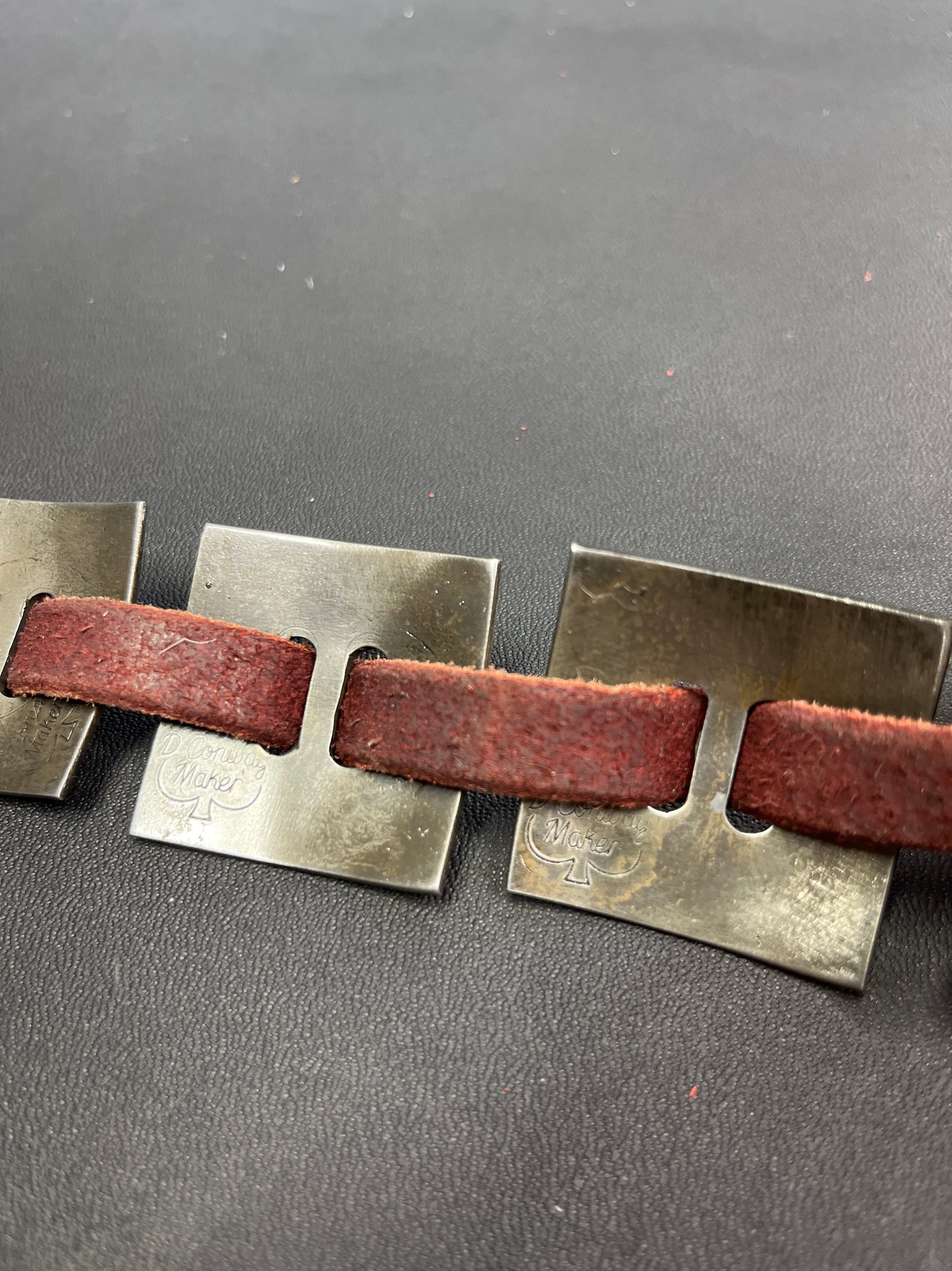 Square Card Suit Conchos