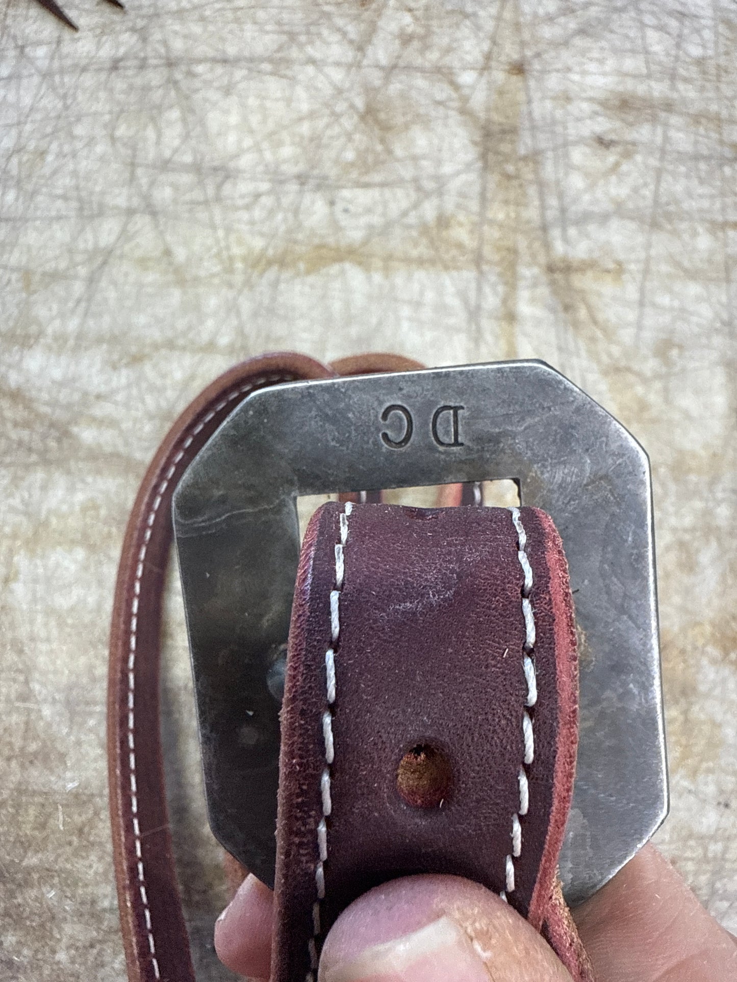 Dan Conway buckle with stones