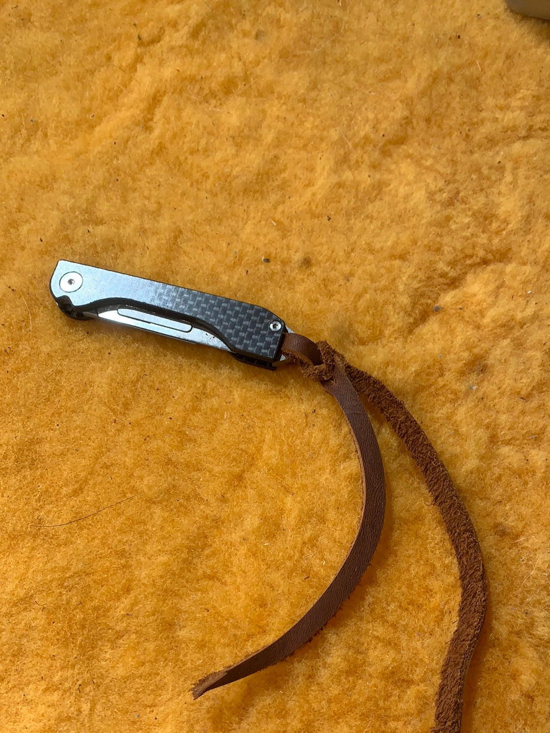 Carbon Fiber Knife Scalpel Blade Pocket Knife EDC