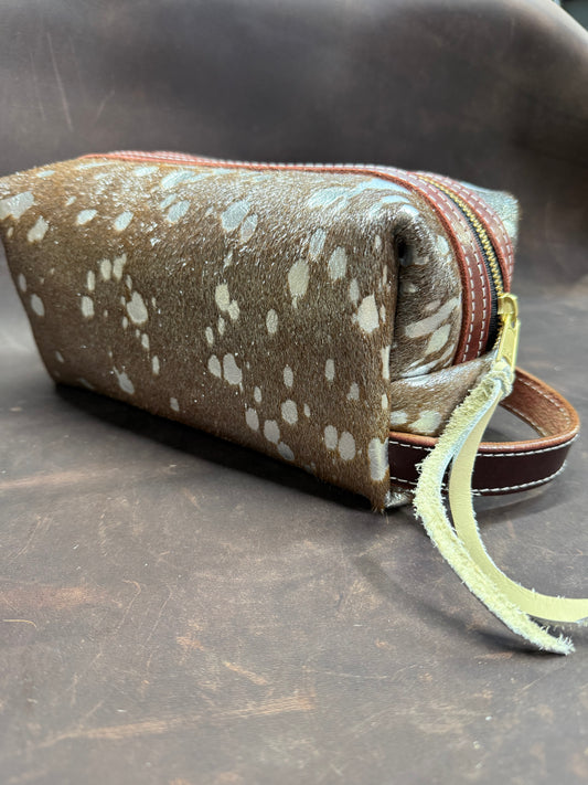 Silver acid hair on bag