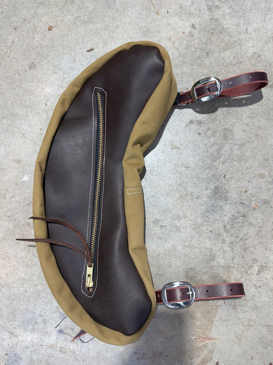 Dark textured brown large