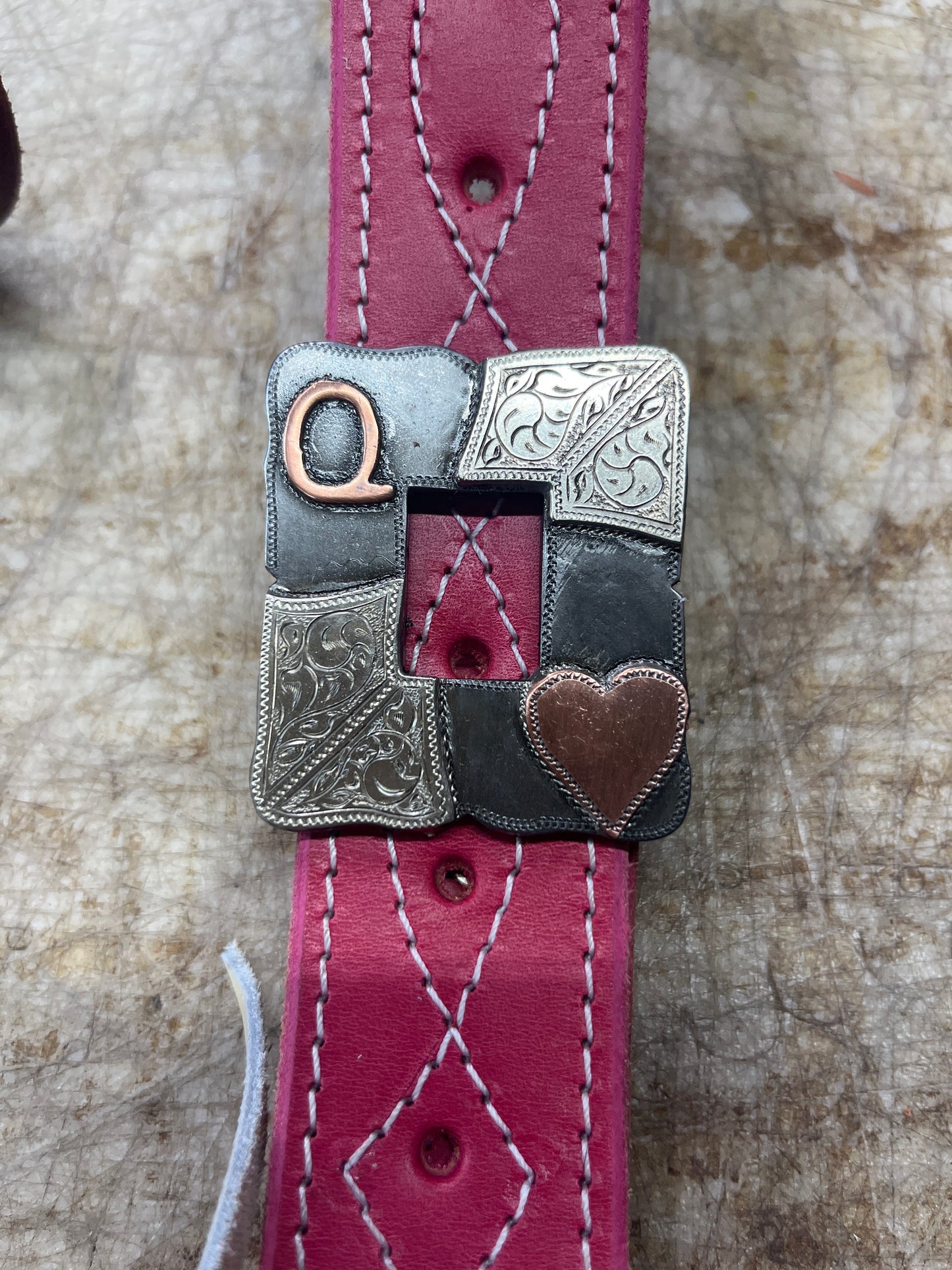 Dan Conway Queen of heart buckle