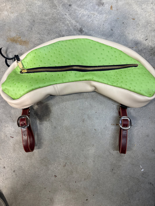 Lime green ostrich large
