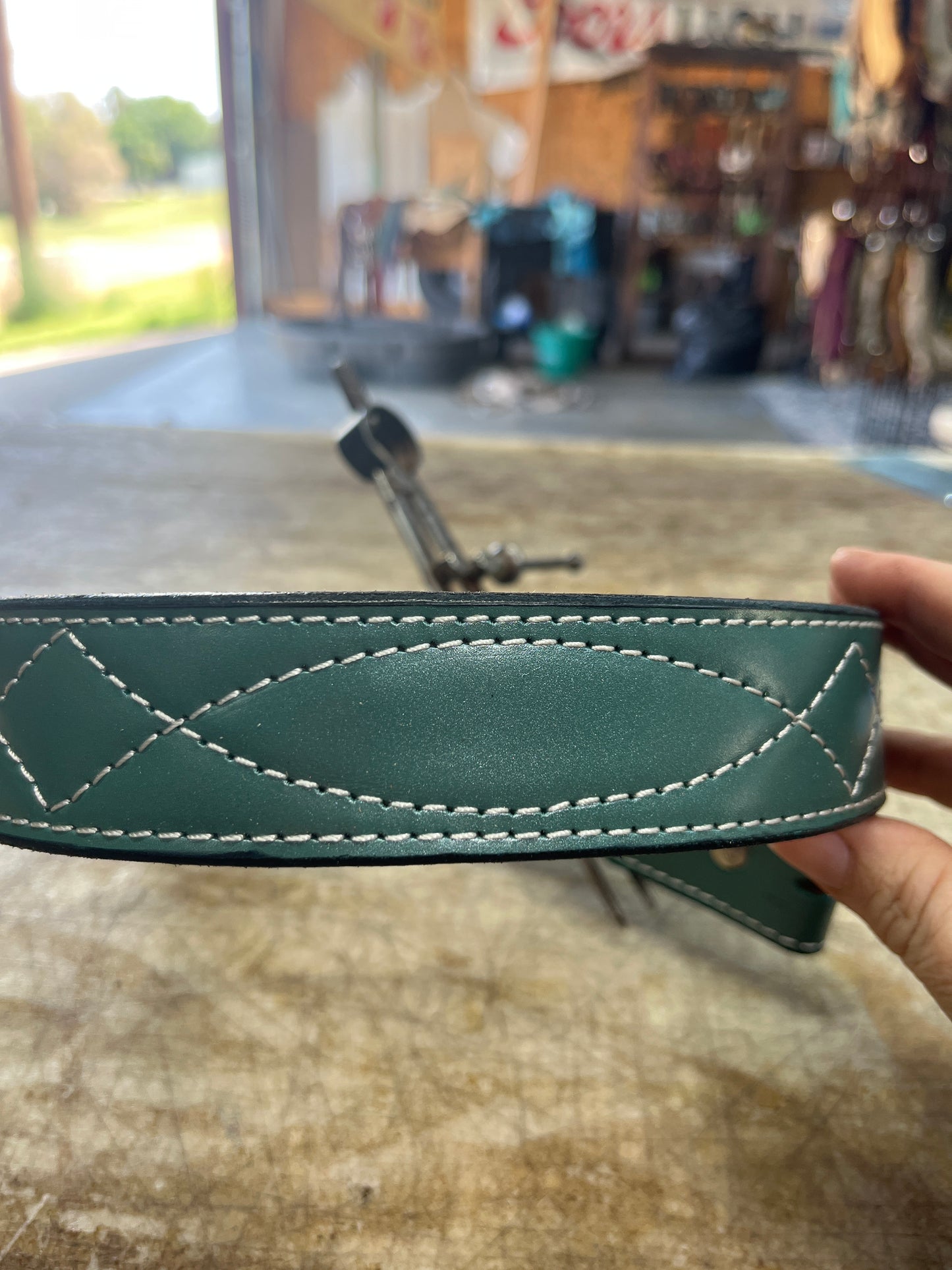 Green kids belt