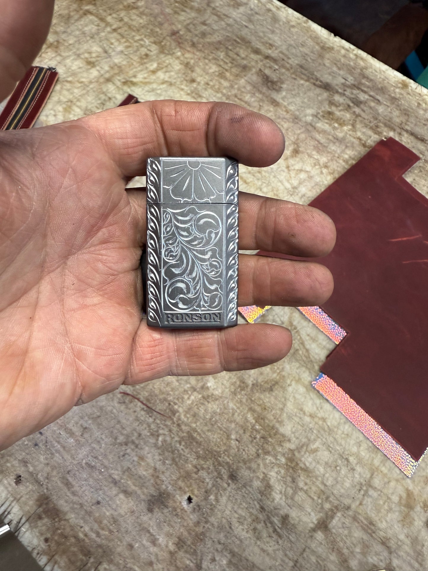 Engraved lighter