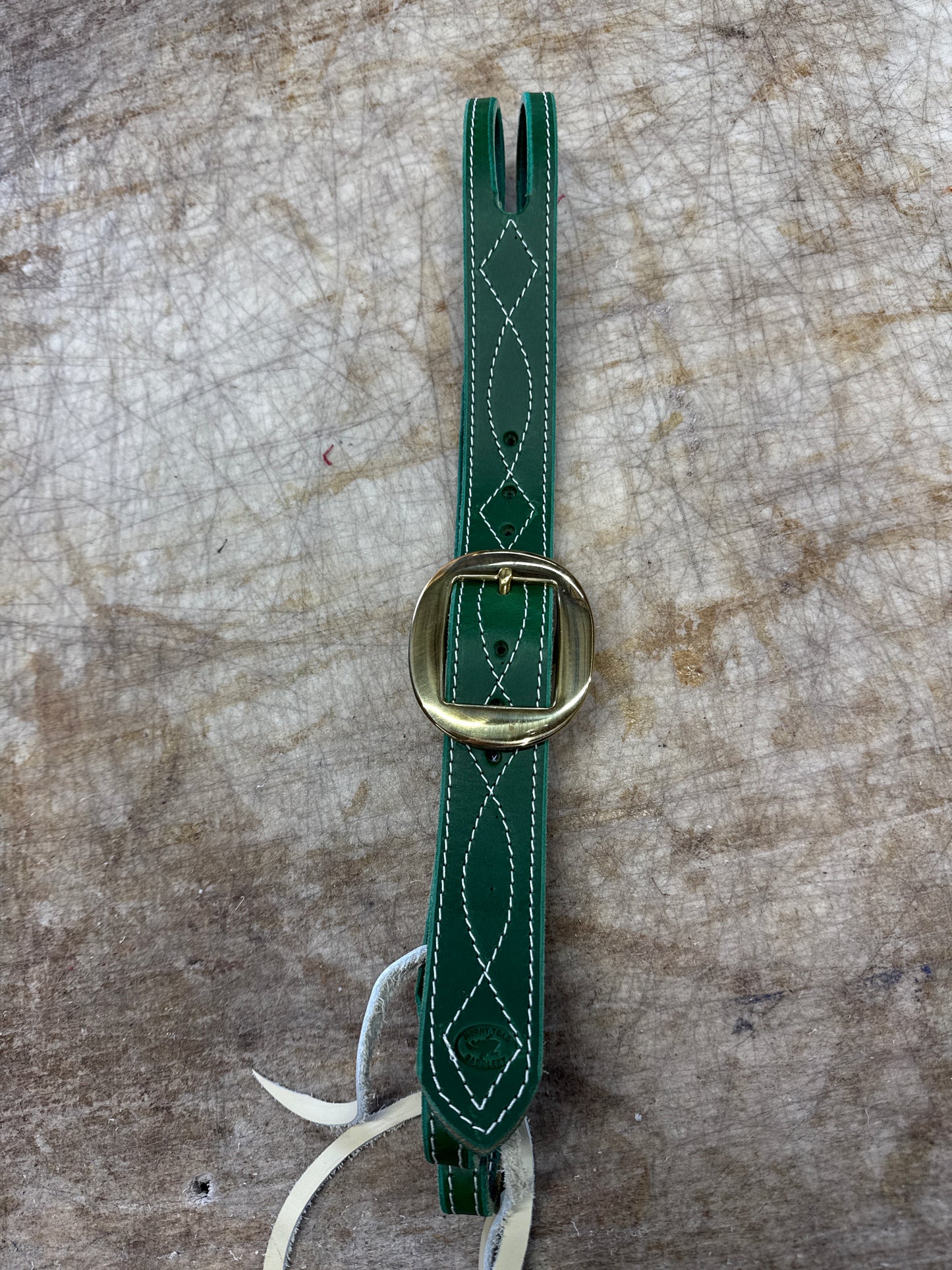 Green belt style headstall