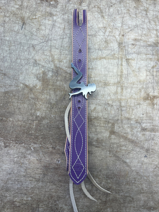 Purple mud flap