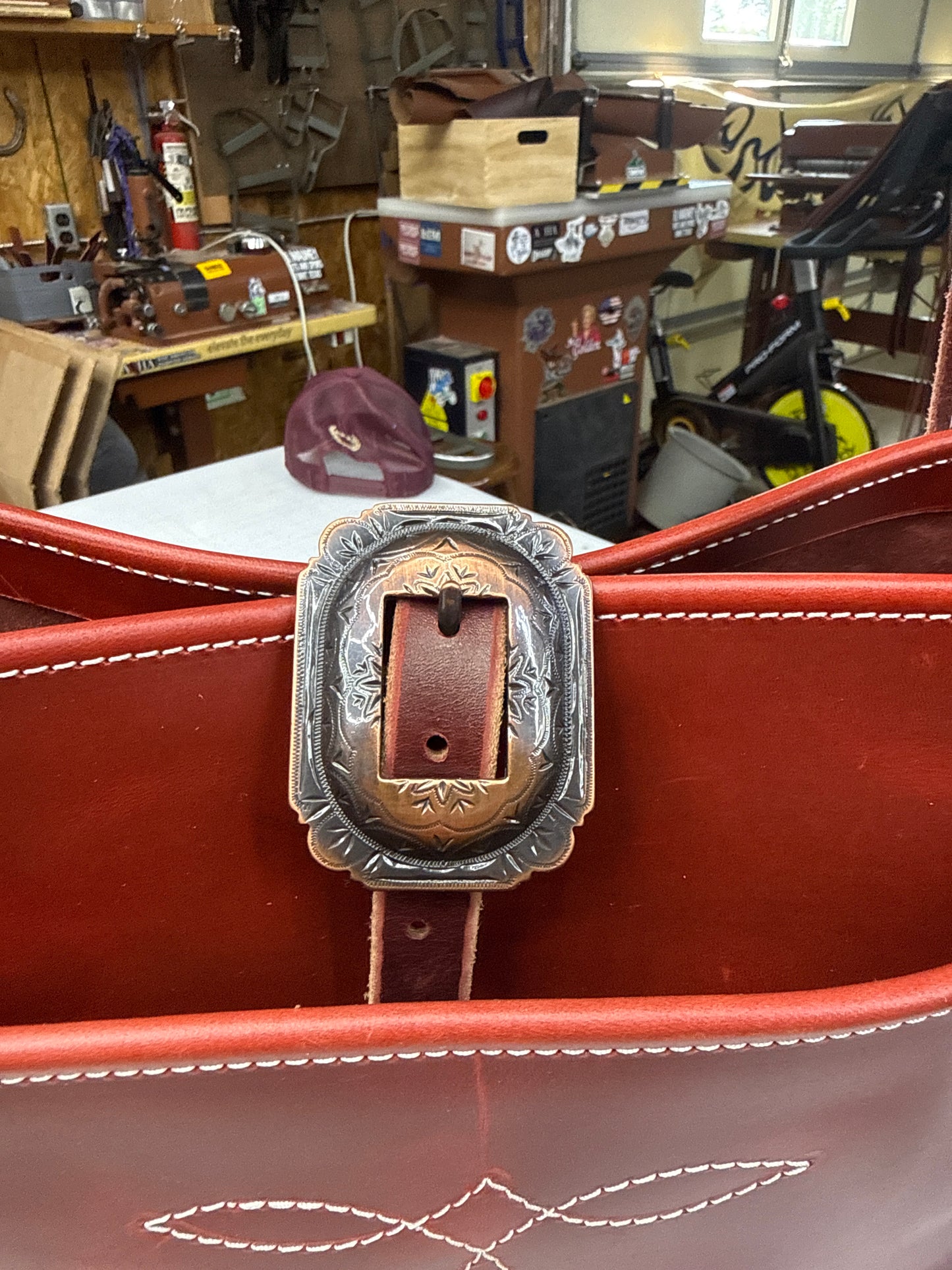 Red tote
