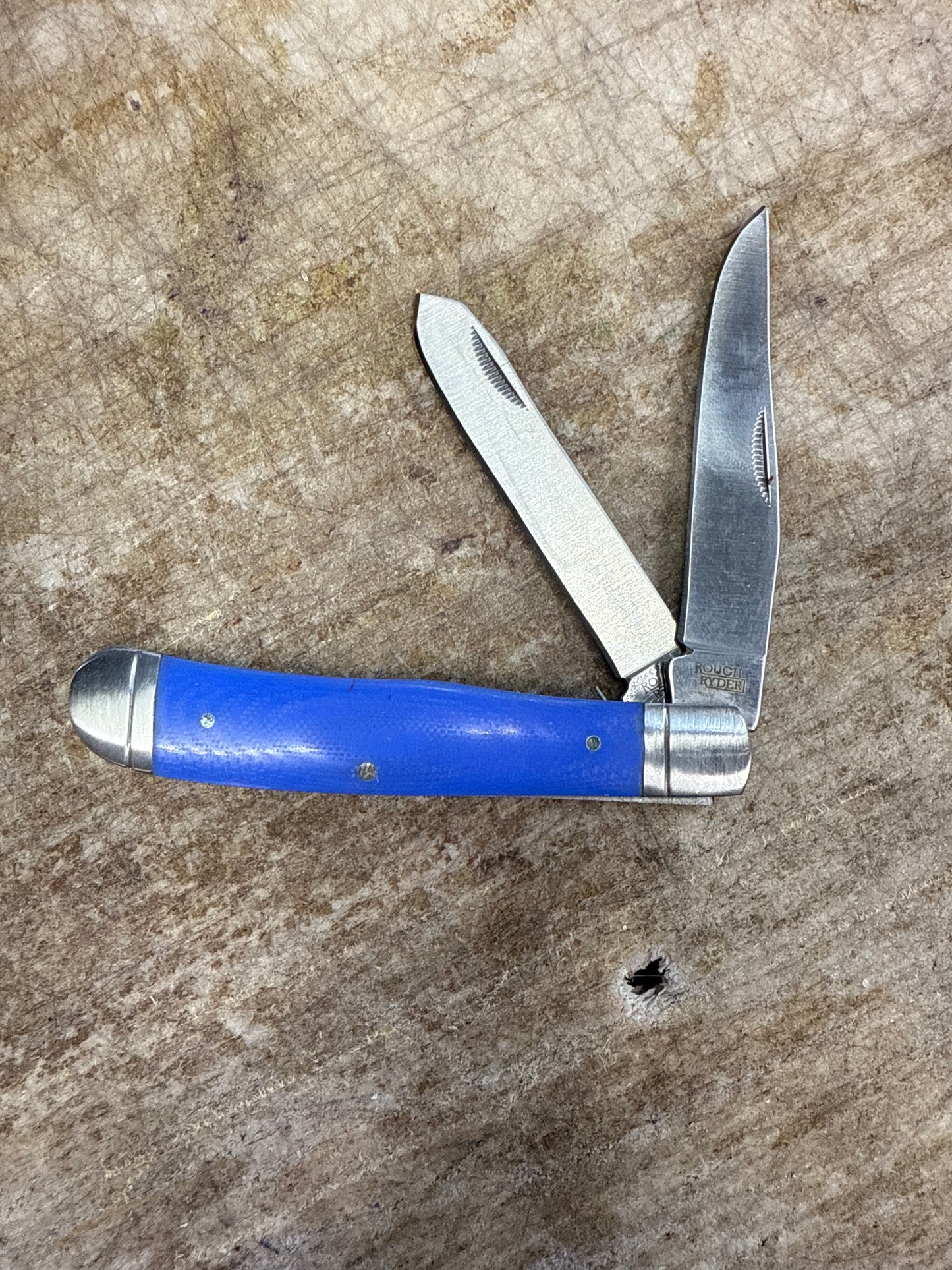 Roughrider Knife Double Bladed
