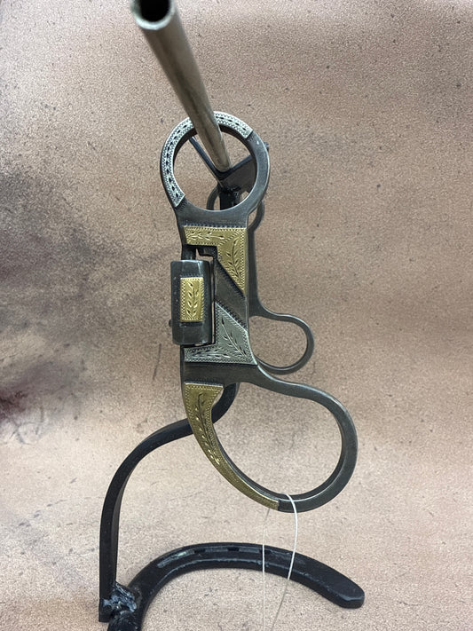 Handmade shank snaffle