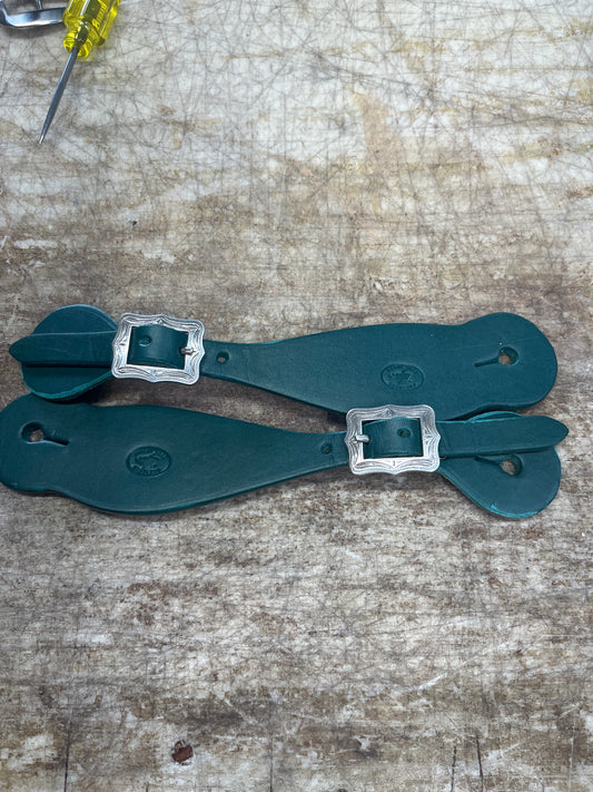 Small Green Spur straps