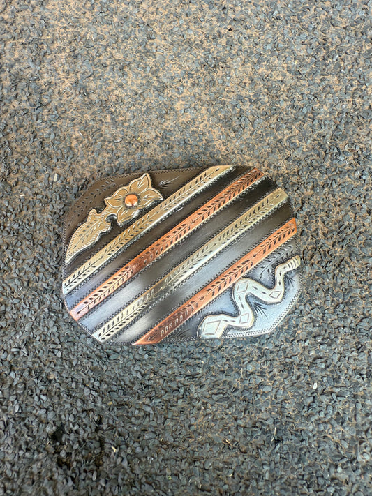 Handmade belt buckle
