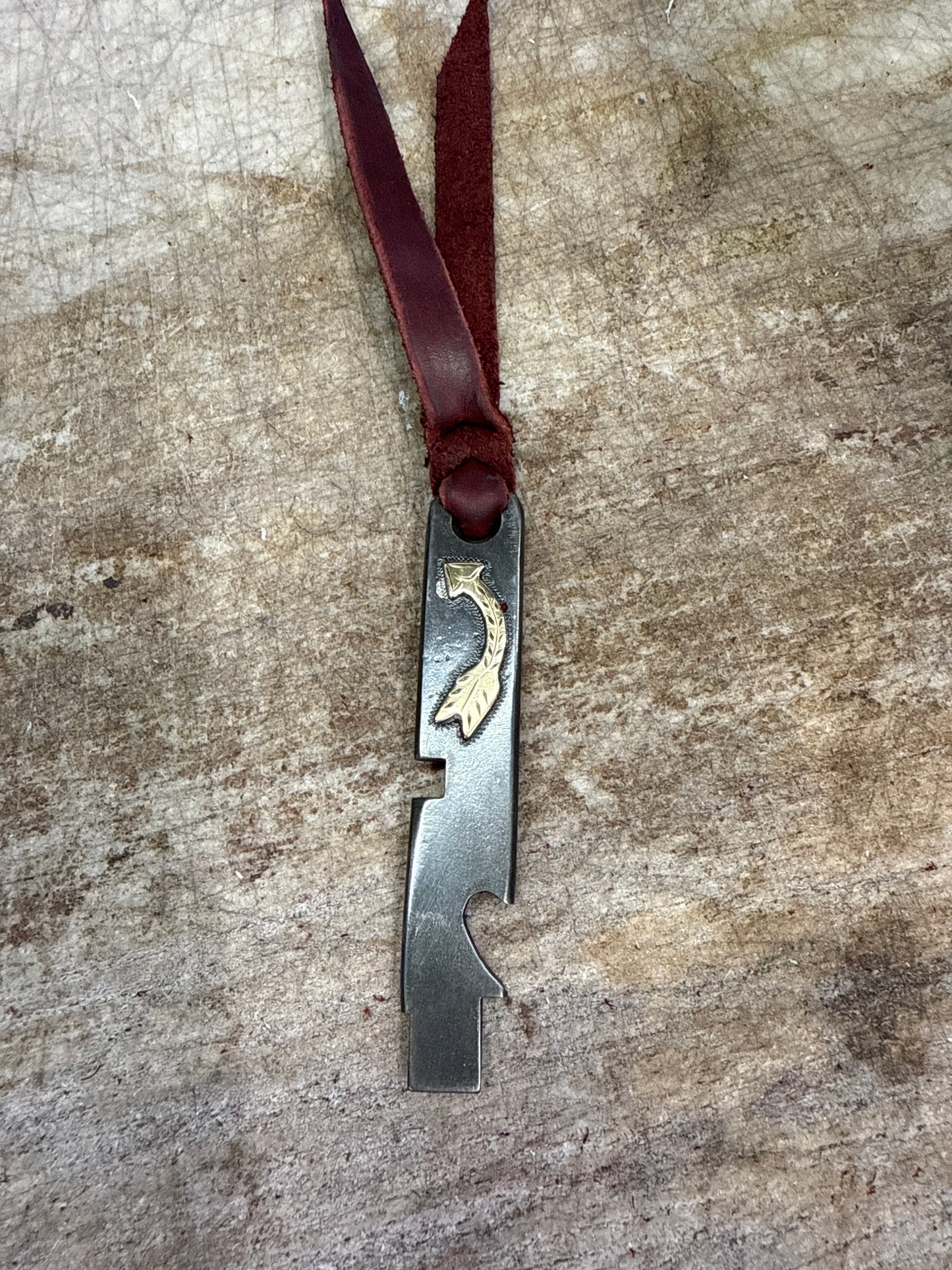 Brass arrow EDC Tool