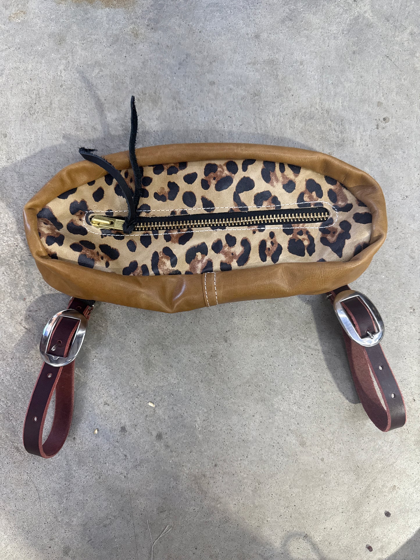 Small cheetah bag