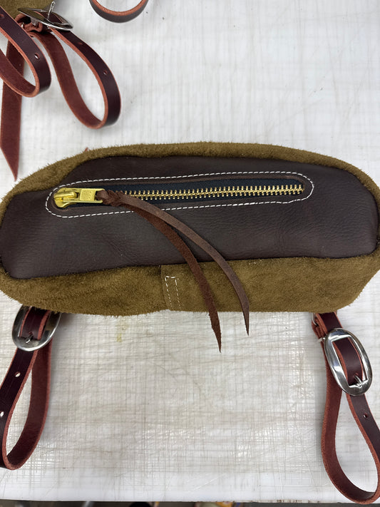 Small dark brown bag