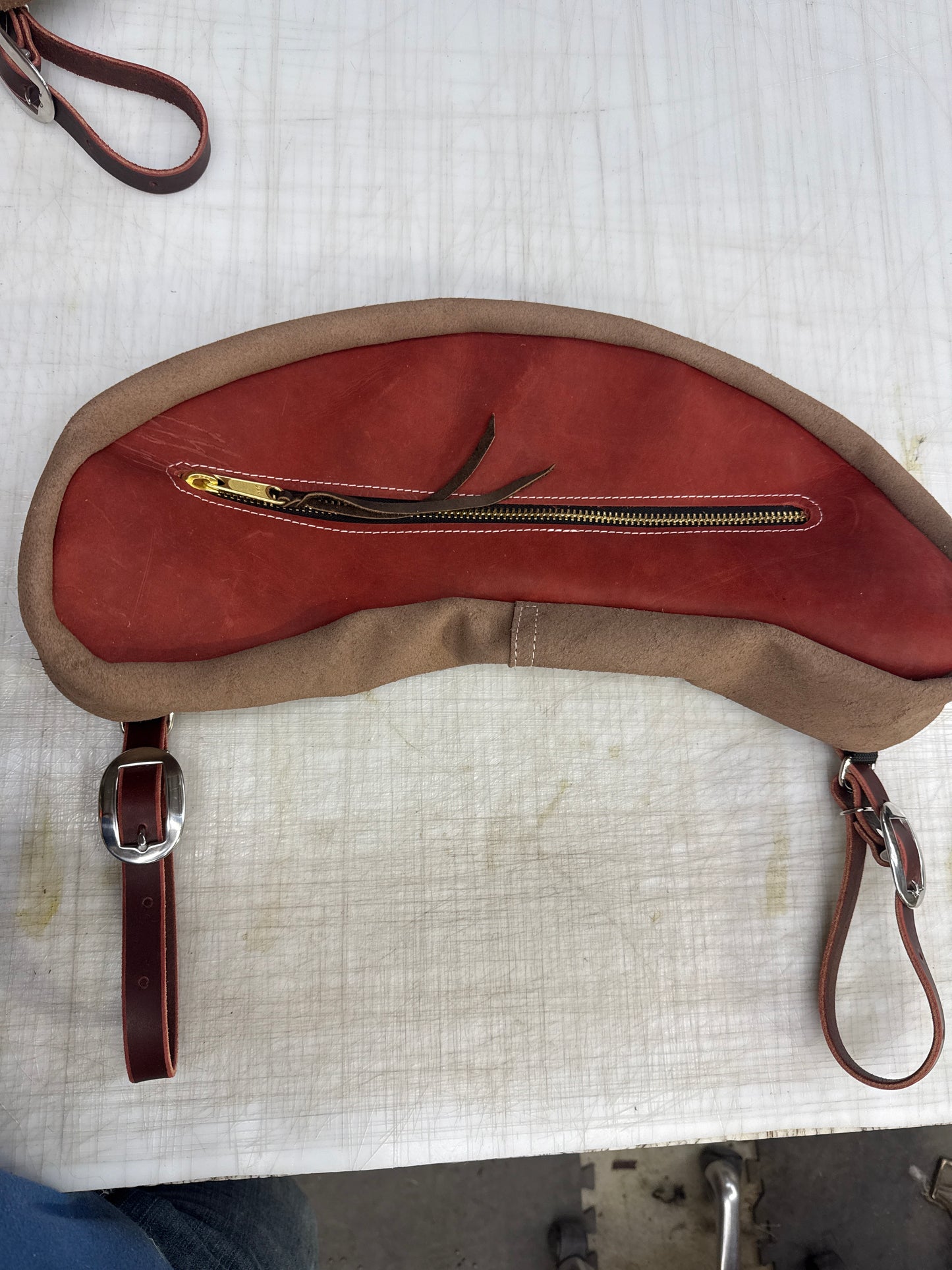 Large Red cantle bag
