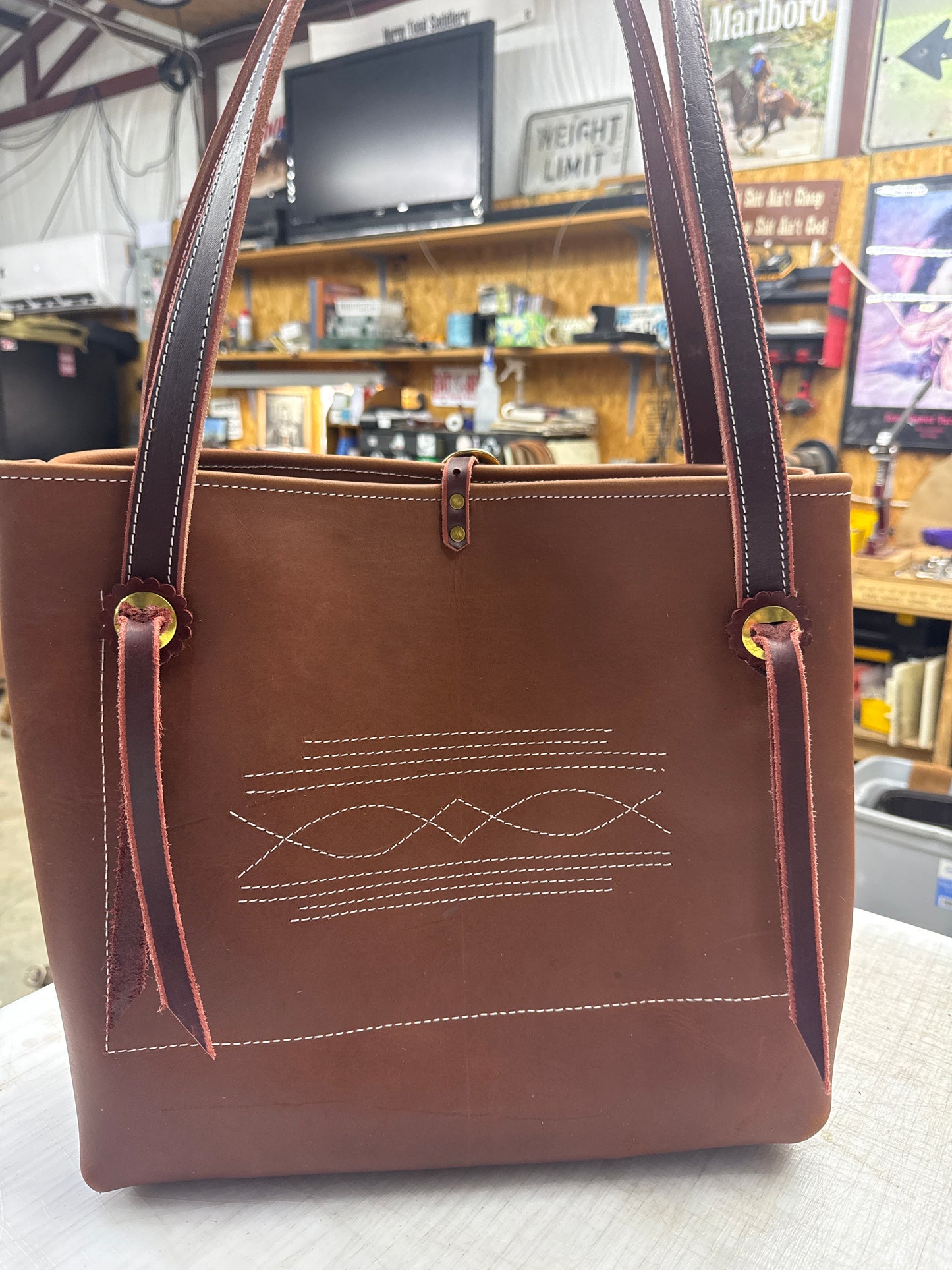 Branded tote