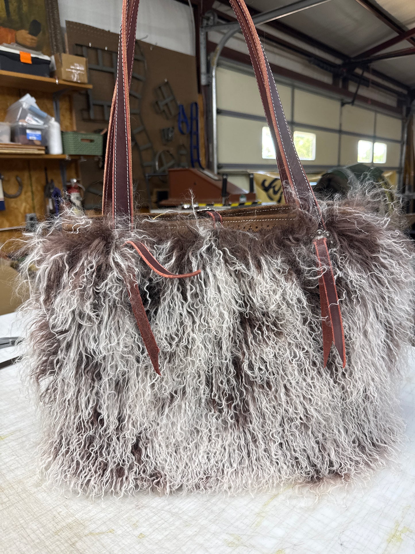 Brown woolie bag!!!