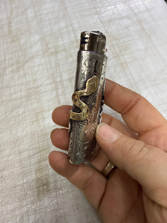 Scorpion and snake lighter cover￼