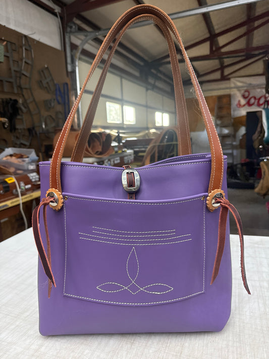 Purple tote