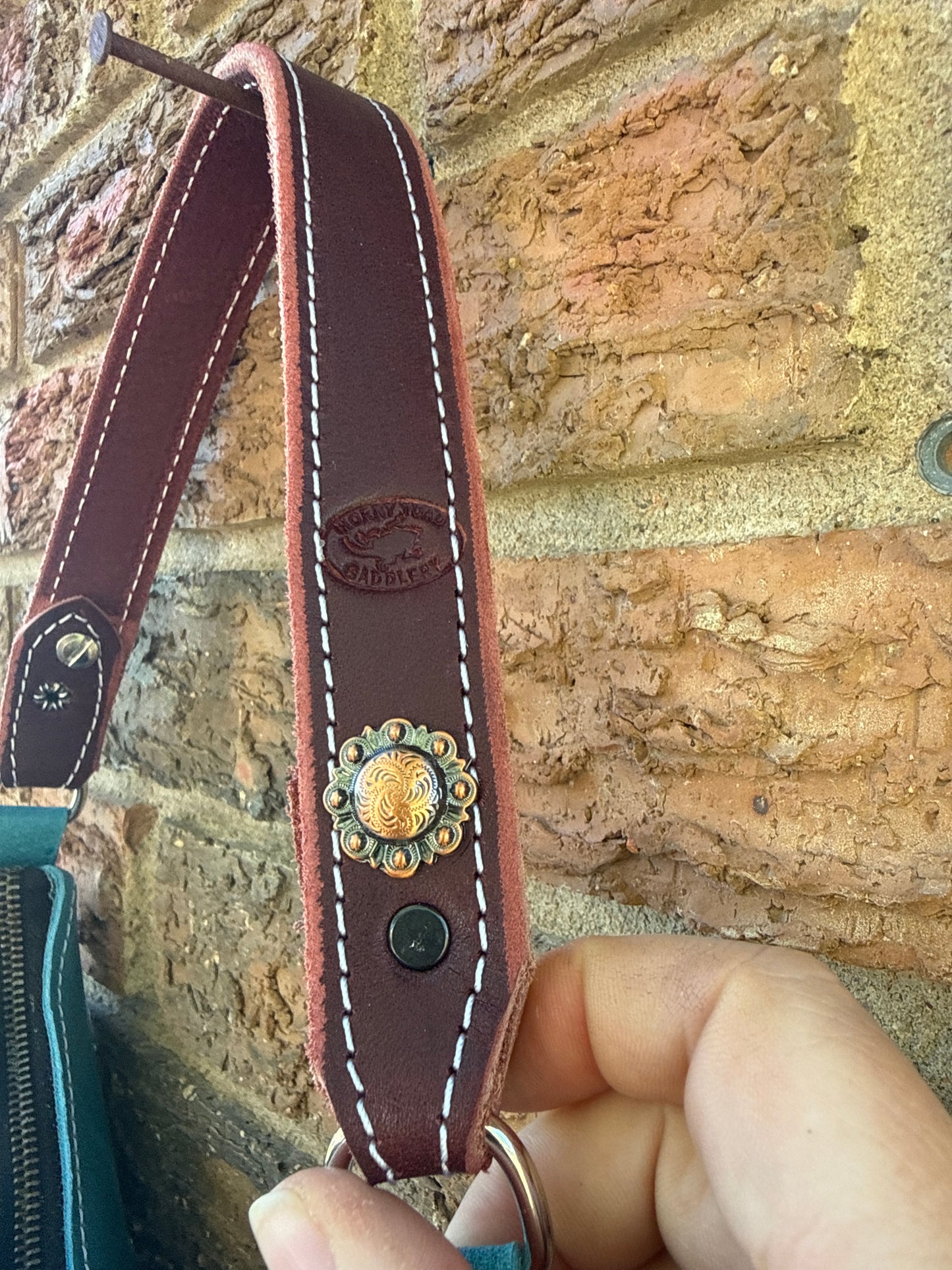 The Opal Turquoise with copper conchos