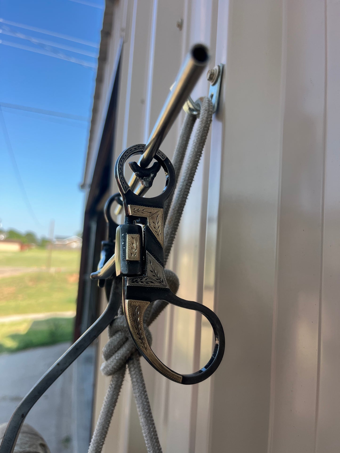 Handmade short shank snaffle bit