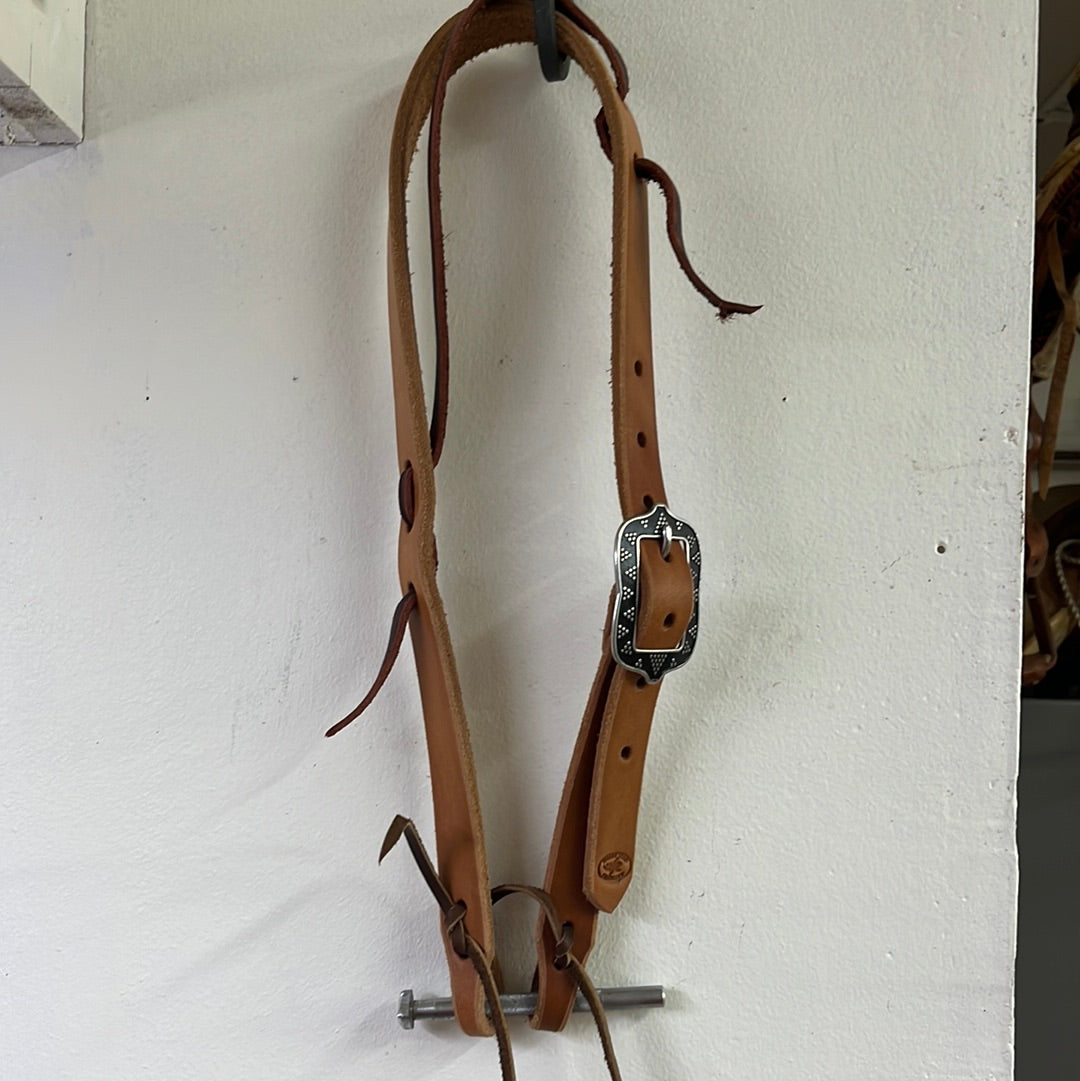 String Ear Headstall HorseShoe Buckle